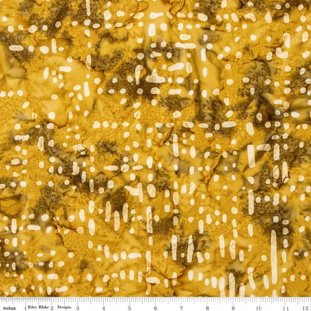 Riley Blake Batiks Warm Rain BT23031-258 Goldenrod Online