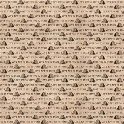 Clothworks Gothic Halloween Y4444-12 Khaki Online