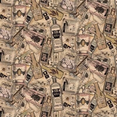 Clothworks Gothic Halloween Y4439-55 Multi Online