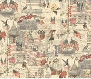 Moda Fabrics 3 Sisters Patriotic 44372 11 Porcelain Online