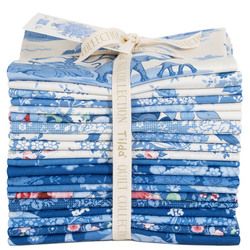 PRE-ORDER Tilda Fabrics Something Blue Fat Qtr Bundle TIL300265