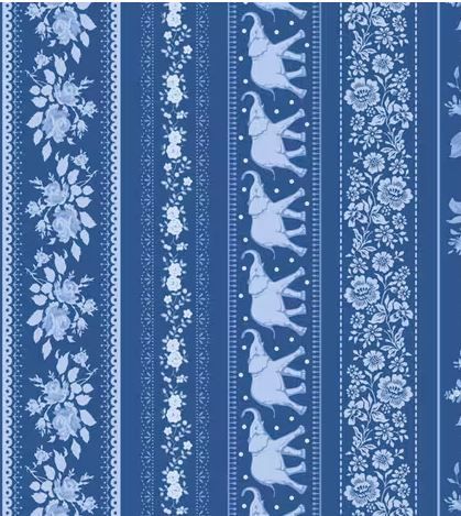 PRE-ORDER Tilda Fabrics Something Blue TIL110171 Night Online