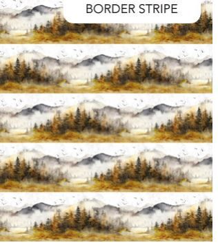 Northcott Fabrics Misty Morning DP28648-54 Ochre Multi Online