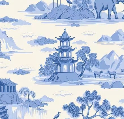 PRE-ORDER Tilda Fabrics Something Blue TIL100670 Cream Online