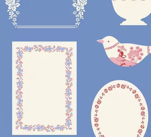 PRE-ORDER Tilda Fabrics Something Blue TIL110173 Blue Online