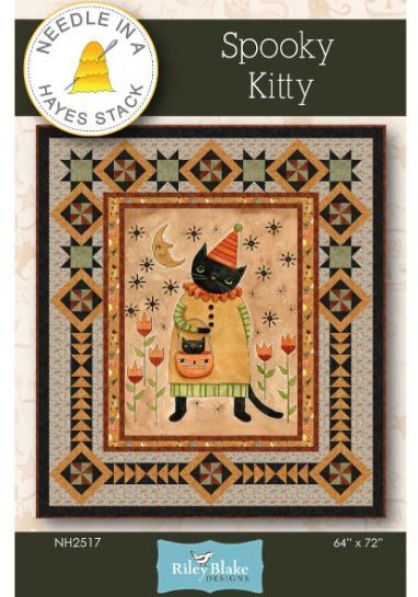 Needle in a Hayes Stack Spooky Kitty Pattern P214