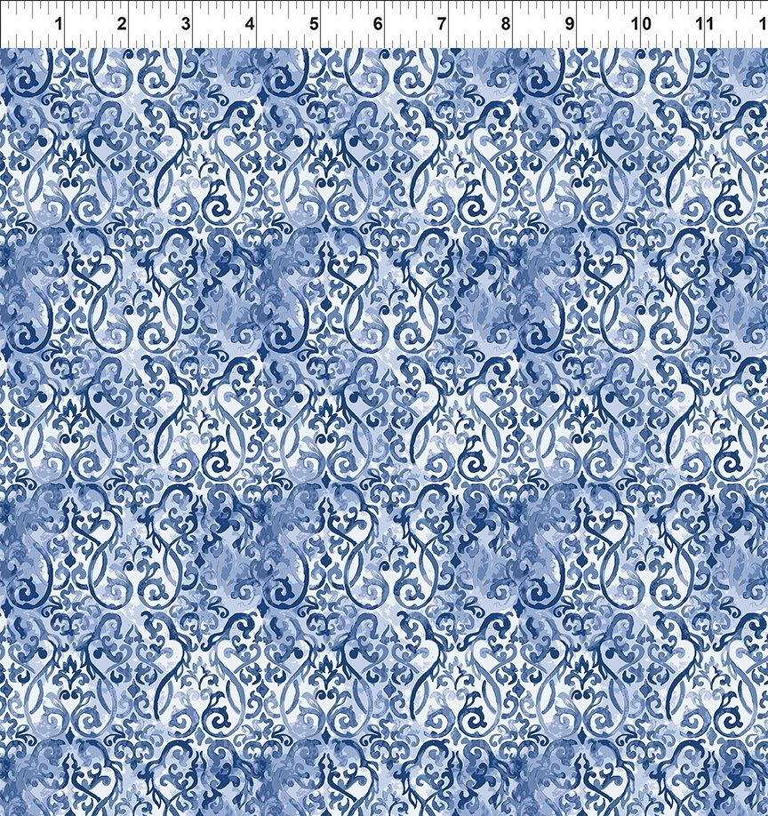 In The Beginning Fabrics Sanctuary 8SA 1 Blue Online