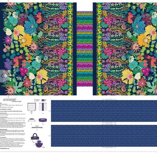 Windham Fabrics Sunshine Canvas Carryall 54984DCP-X Multi
