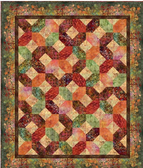 In the Beginning Fabrics Evanescence Gemstone Quilt Pattern EV GS PCW