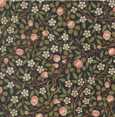 Moda Fabrics Morris Muse  13385 15 Ebony Online