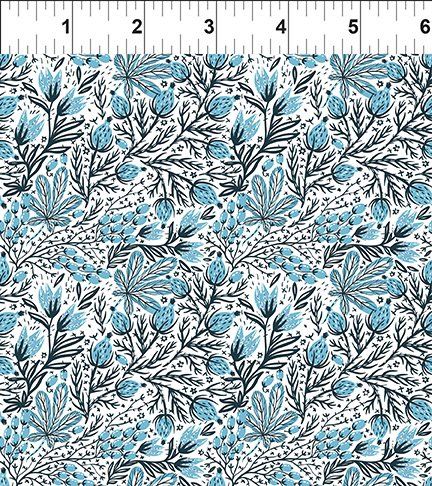 In the Beginning Fabrics Whimsy 11WMS 1 White Online
