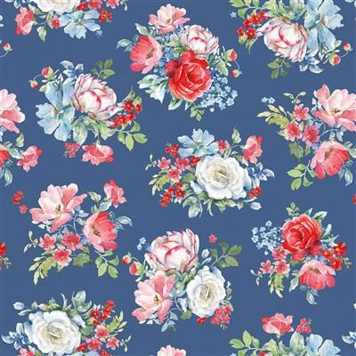Clothworks Americana Y4772-89 Dark Denim Online