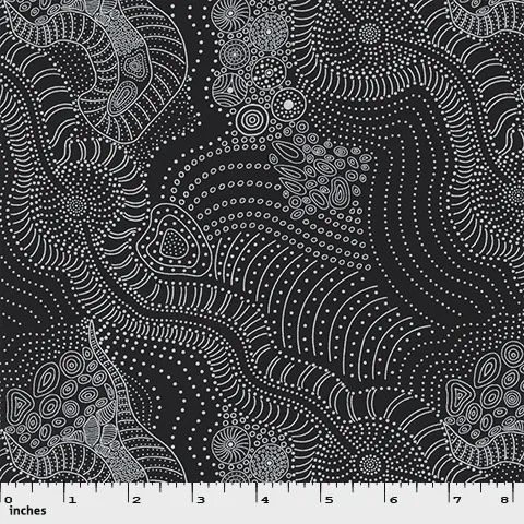 M&amp;S Textiles Dreamtime River Bed  Black DRBB Online
