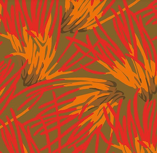 FreeSpirit Fabrics Forage  PWMN072.OLIVE Online