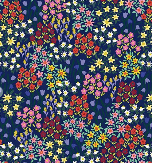 Windham Fabrics Rainbow Vale 55049-4 Midnight Online