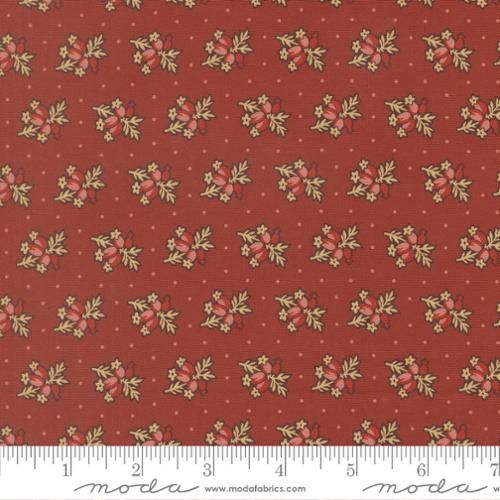 Moda Fabrics Pamelias Path 47555 12 Madder Red Online