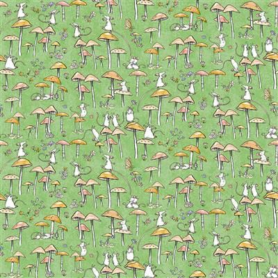 Clothworks Mouseplay Y4750-21 Green Online