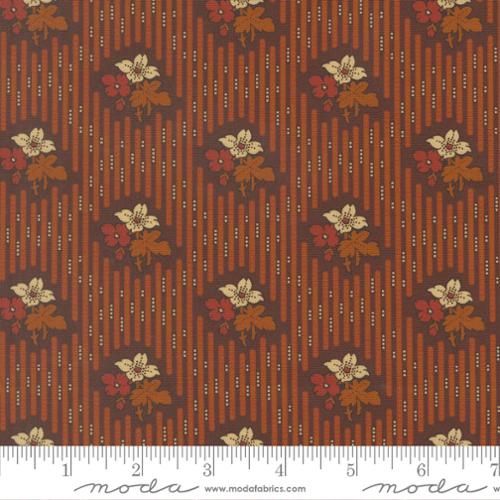 Moda Fabrics Pamelias Path 47551 15 Dark Chocolate Online