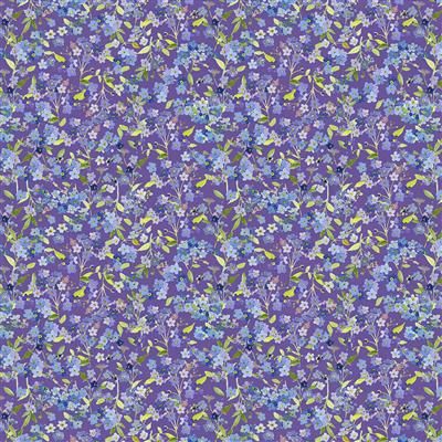 Clothworks Fleur de Rose  Y4769-27 Purple Online