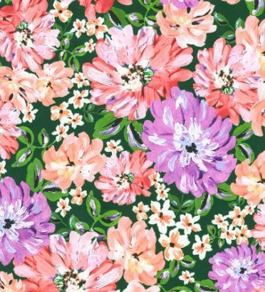 Robert Kaufman Painterly Petals-Valley SRKD-23406-472 Dahlia Online
