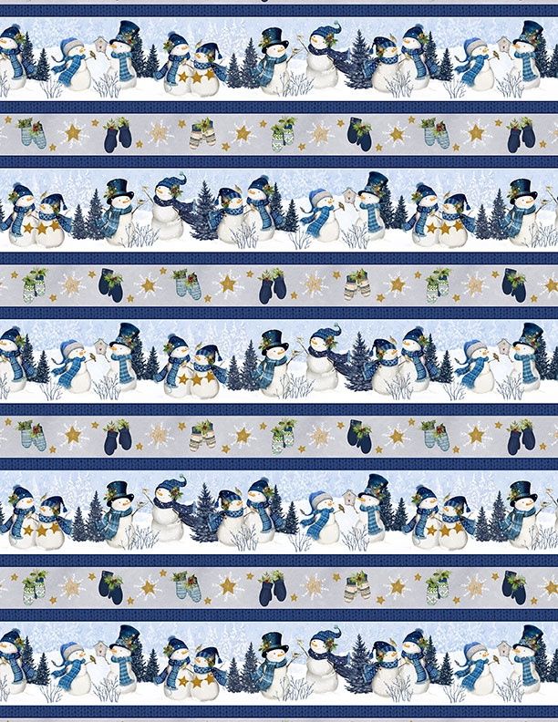 Wilmington Prints Let it Snow-Man! 3017-27752-941 Online