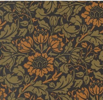 Moda Fabrics Morris Muse 13384 15 Ebony Online
