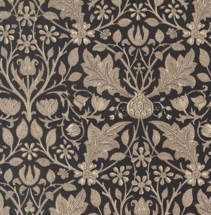 Moda Fabrics Morris Muse 13383 17 Ebony Online
