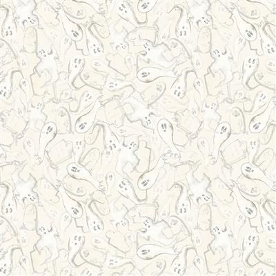 Clothworks Witch's Tale Digital  Y4789-2 Light Cream Online