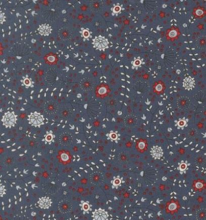 Moda Fabrics Independence Day 55722 14 Indigo Online