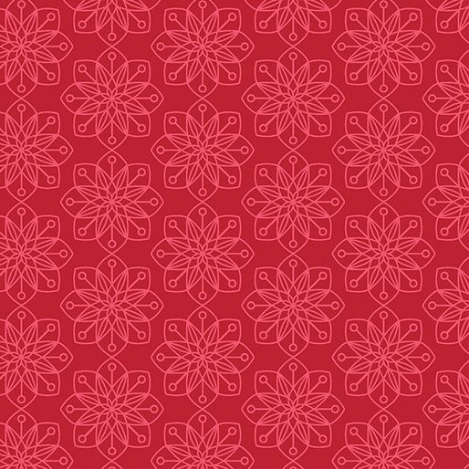 Benartex Snow Fall 17043-10 Berry Online