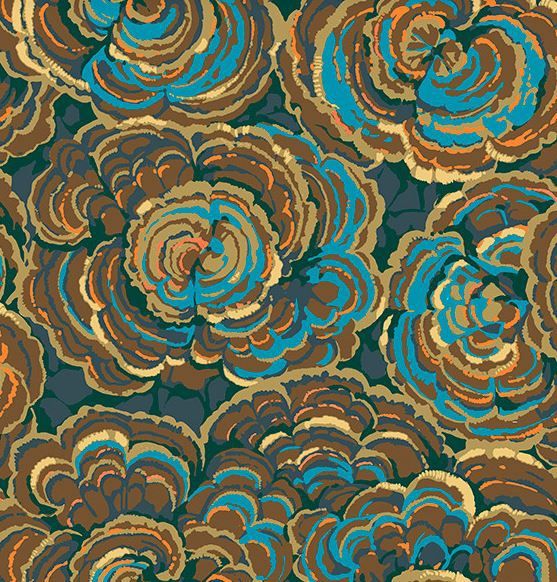 FreeSpirit Fabrics Forage  PWMN078.DARKBLUE Online