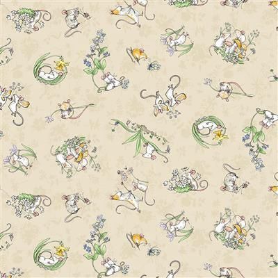 Clothworks Mouseplay Y4749-12 Khaki Online
