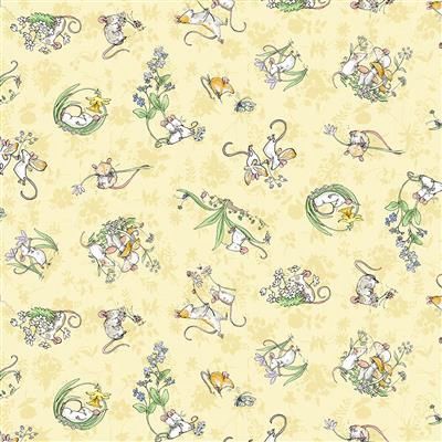 Clothworks Mouseplay Y4749-59 Butter Online