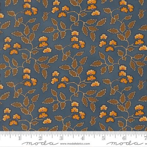 Moda Fabrics Pamelias Path 47550 15 Indigo Online
