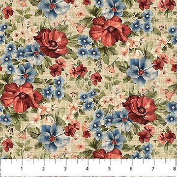 Northcott Fabrics Farmhouse Sampler DP28601-12 Beige Multi Online