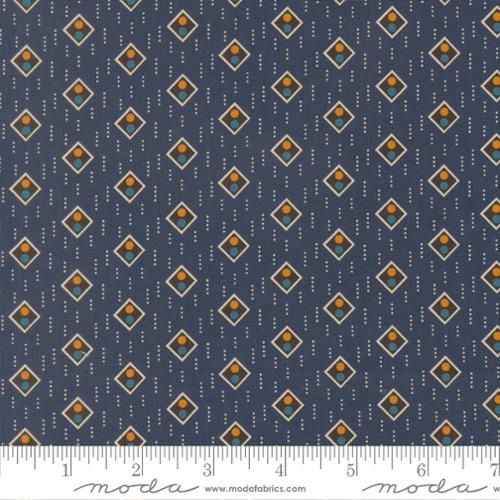 Moda Fabrics Pamelias Path 47556 20 Indigo Online