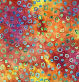 Riley Blake Batiks Bold in Bloom BT23514-128 Rainbow Sherbet Online