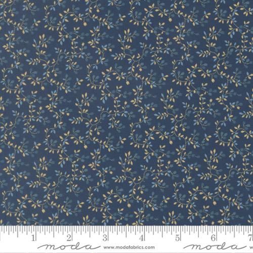 Moda Fabrics Pamelias Path 47554 19 Indigo Online