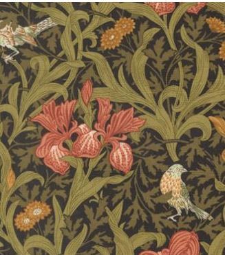 Moda Fabrics Morris Muse 13380 15 Ebony Online