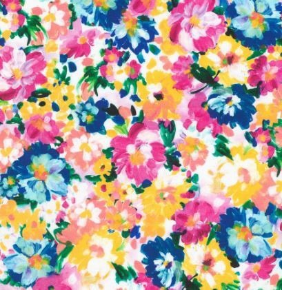 Robert Kaufman Painterly Petals-Valley SRKD-23411-286 Wild Online