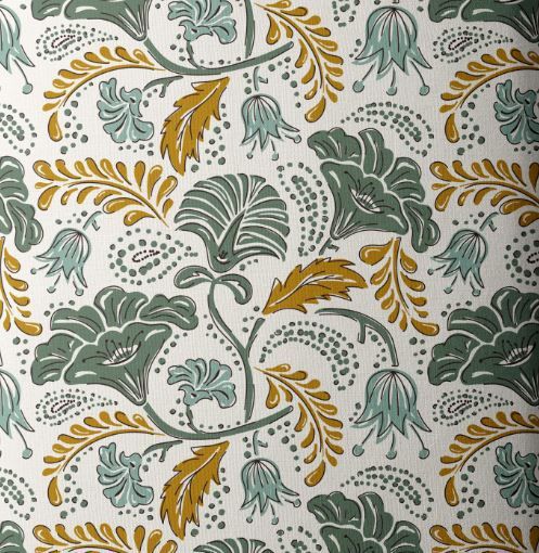 Cloud9 Fabrics Bangalore 228623 Ivory Multi Online