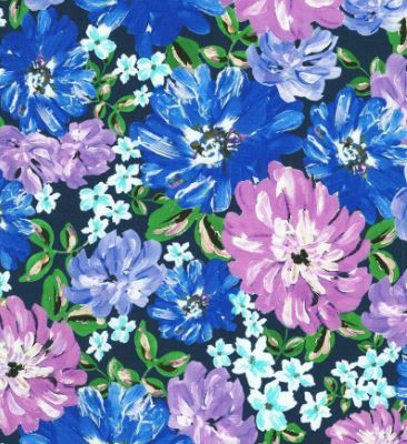 Robert Kaufman Painterly Petals-Valley SRKD-23406-232 Wineberry Online