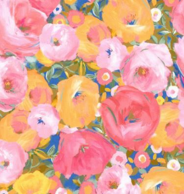 Robert Kaufman Painterly Petals-Valley SRKD-23410-404 Woodrose Online