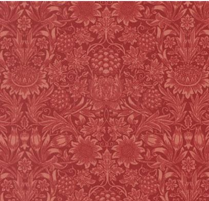 Moda Fabrics Morris Muse 13386 16 Russet Online