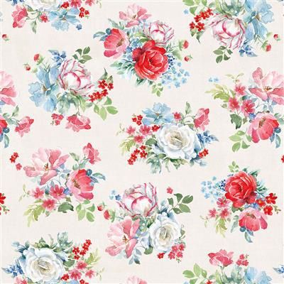 Clothworks Americana  Y4772-2 Light Cream Online
