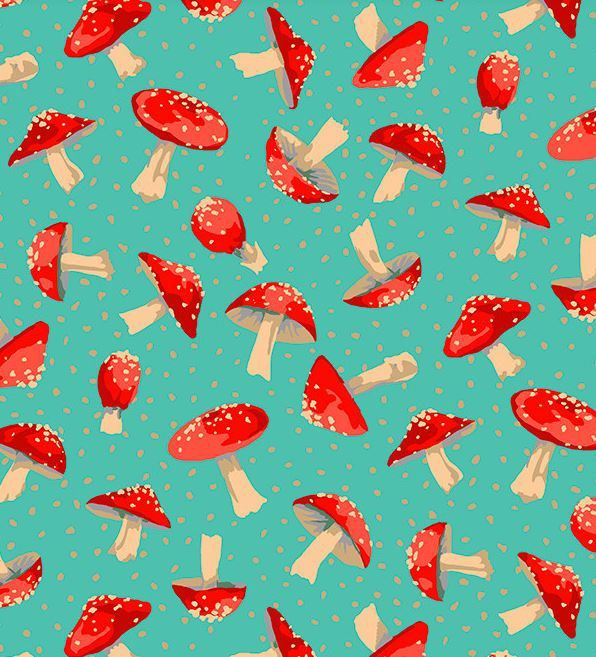 FreeSpirit Fabrics Forage  PWMN069.AQUA Online