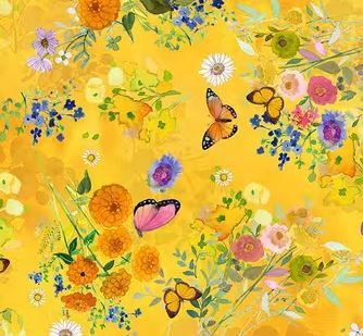 Clothworks Fleur de Rose Y4762-35 Light Orange Online
