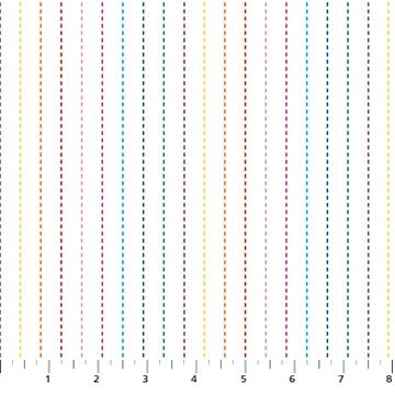 FIGO Fabrics Dovetail 92029-10 White Multi Online
