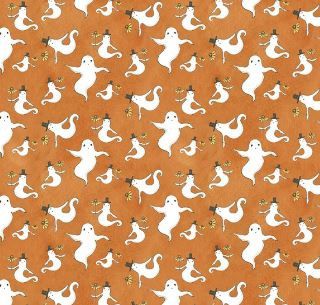 Riley Blake Designs Spooky C17571 Orange Online