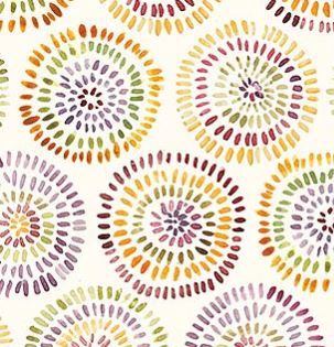 FIGO Fabrics Flourish  91176-11 Cream Online